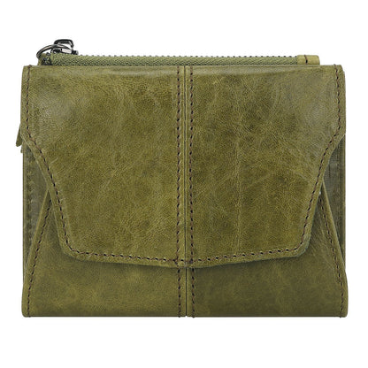 Multifunctional Head Layer Cowhide Coin Purse