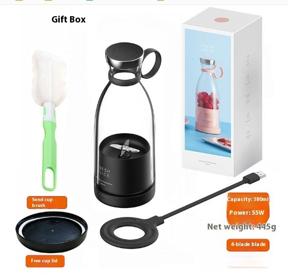 12oz USB Rechargeable Personal Blender | Portable Electric Juicer & Smoothie Maker Cup