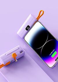 Apple Purple Digital Display