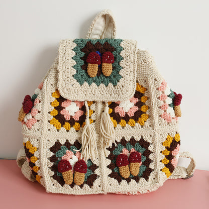 Handmade Wool Crocheted Ladies Shoulder Bag