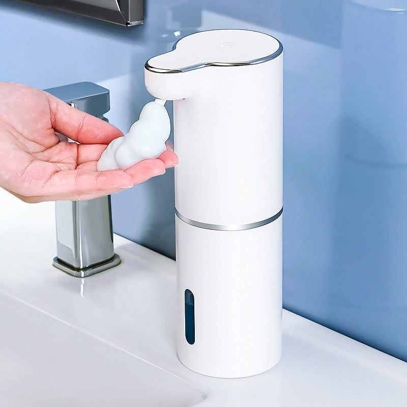 Smart Foaming Soap Dispenser with Integrated Phone Cleaning Hub