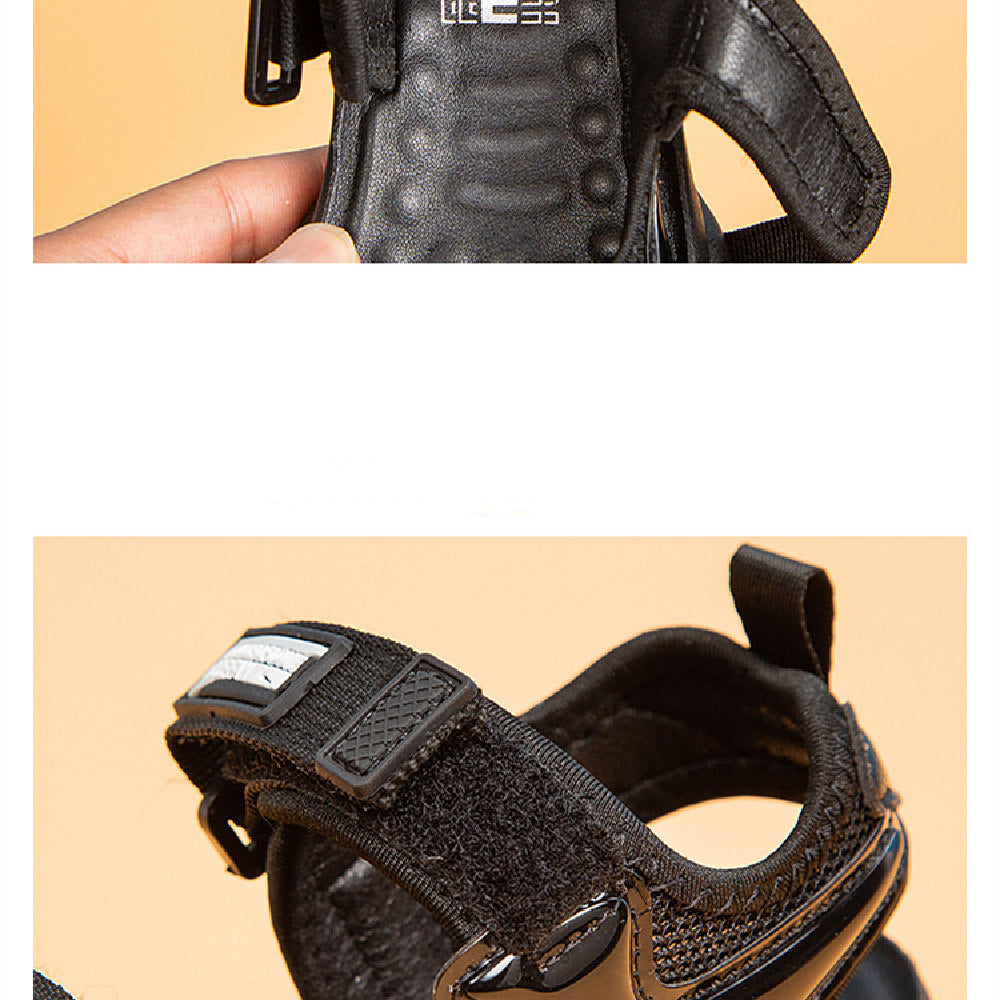 Modern Maverick: Boys’ Fashionable Casual Sandals