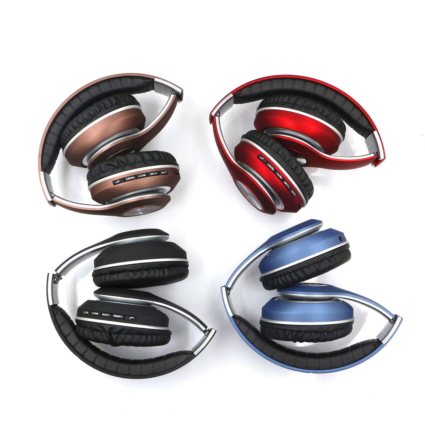 AirFold 5.0: Folding Wireless Stereo Bluetooth 5.0 Headphones