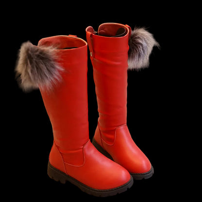 The Regal High: Fashion Girls’ Princess High Boots