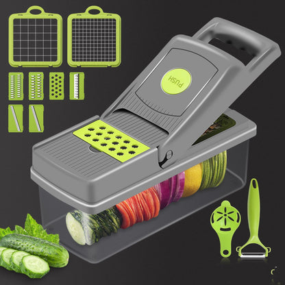 Compact Vegetable Silk Shredder | Household Kitchen Slicer Gadget
