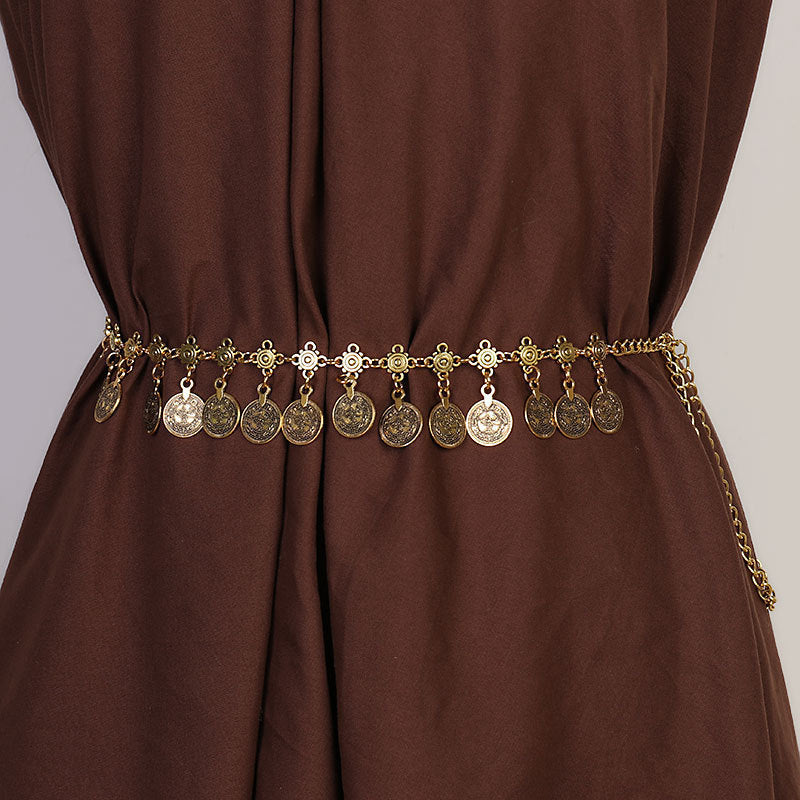 Bohemian Tassel Dress Decoration Waist Chain
