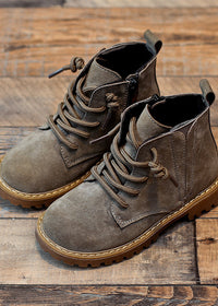 Khaki gray without velvet