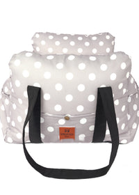 Polka dot grey