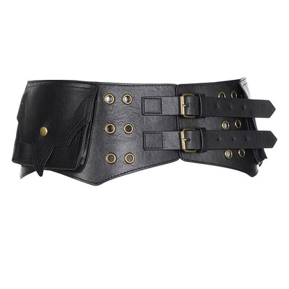 Heavy Industry Adjustable Belt Waist Bag Waste Soil Style Clothing Matching Belt