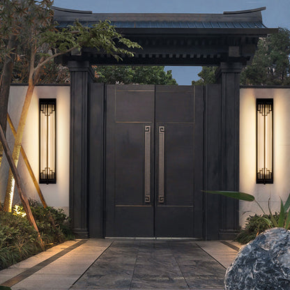 Courtyard Outdoor Wall Lamp Gate Lamp Villa Waterproof Lamp