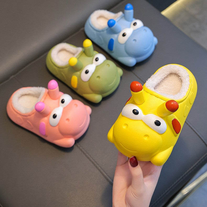 Children's Cotton Slippers Are Waterproof And Warm