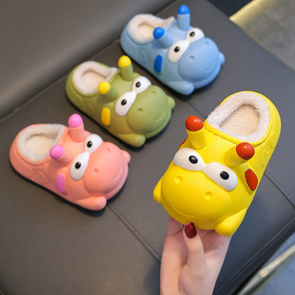 Children's Cotton Slippers Are Waterproof And Warm