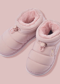 Down leather pink
