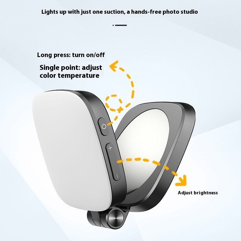 Beauty Magnetic Selfie Mobile Phone Fill-in Light Built-in Makeup Mirror