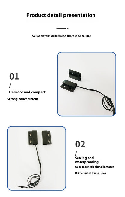 Wooden Door Magnetic Control Alarm Sensor Household