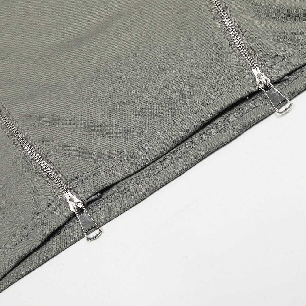 Cross Star Decorative Short-sleeved T-shirt Men