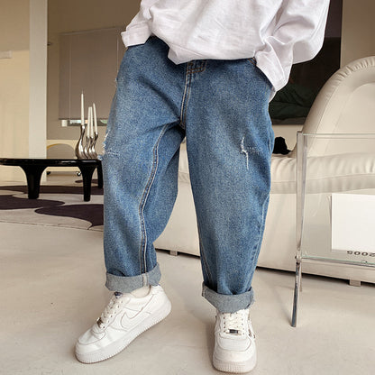 Elite Boys Fleece-Lined Thermal Cargo Pants