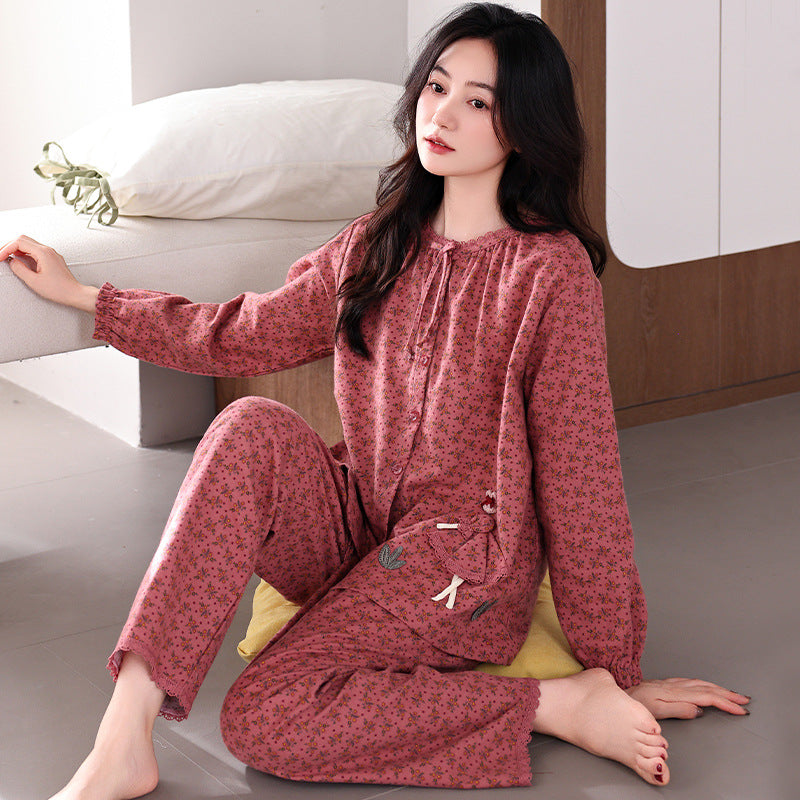 The Pure Cotton: Women’s Loose Cotton Pajama Suit