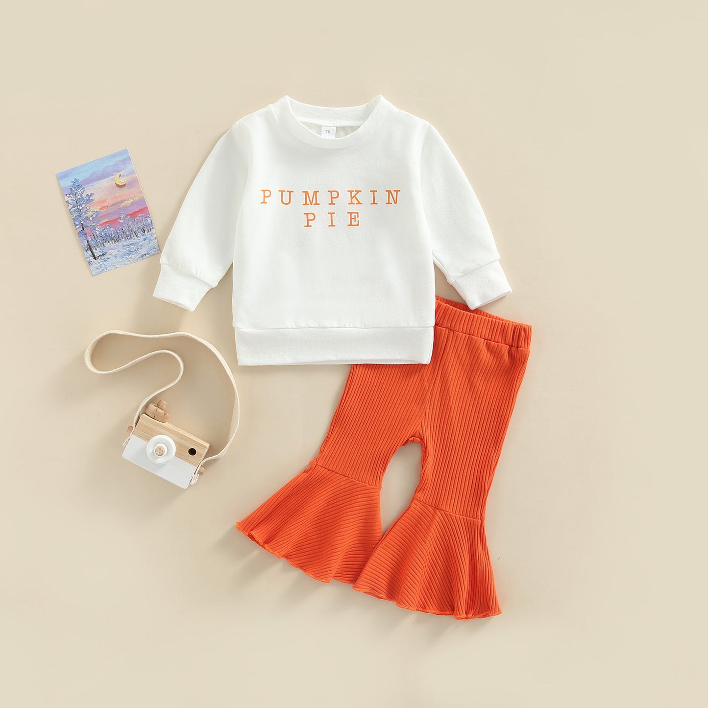 The Simple Print: Halloween White Simple Print Tee