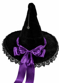 Lace Purple Bow