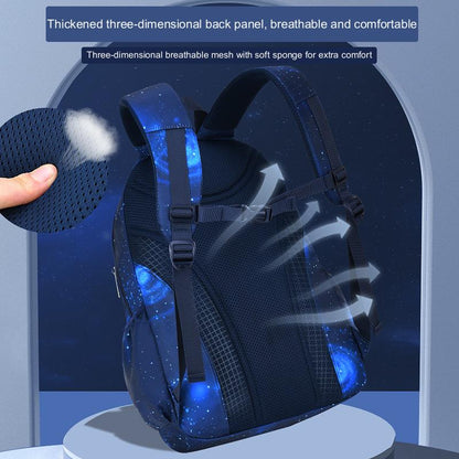 The Side-Access Grand: Refrigerator-Open Large-Capacity Schoolbag