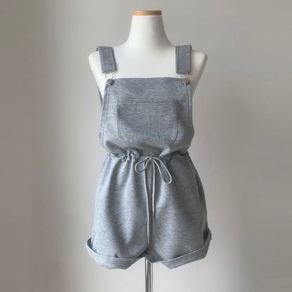 Overalls + Long-sleeved T-shirt