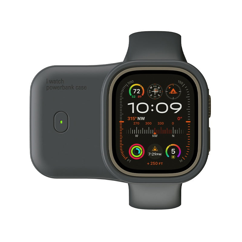 WristPower Watch: Portable Wireless Power Bank Compatible with Smartwatch