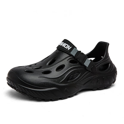 Eva Shield: Large-Capacity Drop-Plastic Backstrap Shoes