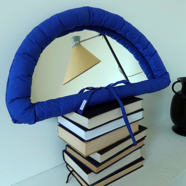 Hanging Simple Soft Cotton-filled Fabric Mirror