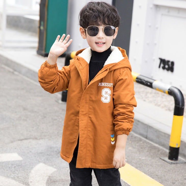 The Urban Windbreaker: Plus-Velvet Korean-Style Windbreaker