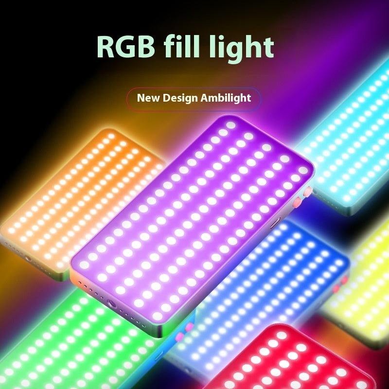 RGB Full Color Pocket LED Photography Portable Mini Light Effect Light Painting Camera Light