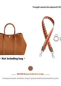 Brown Silver Buckle 74cm