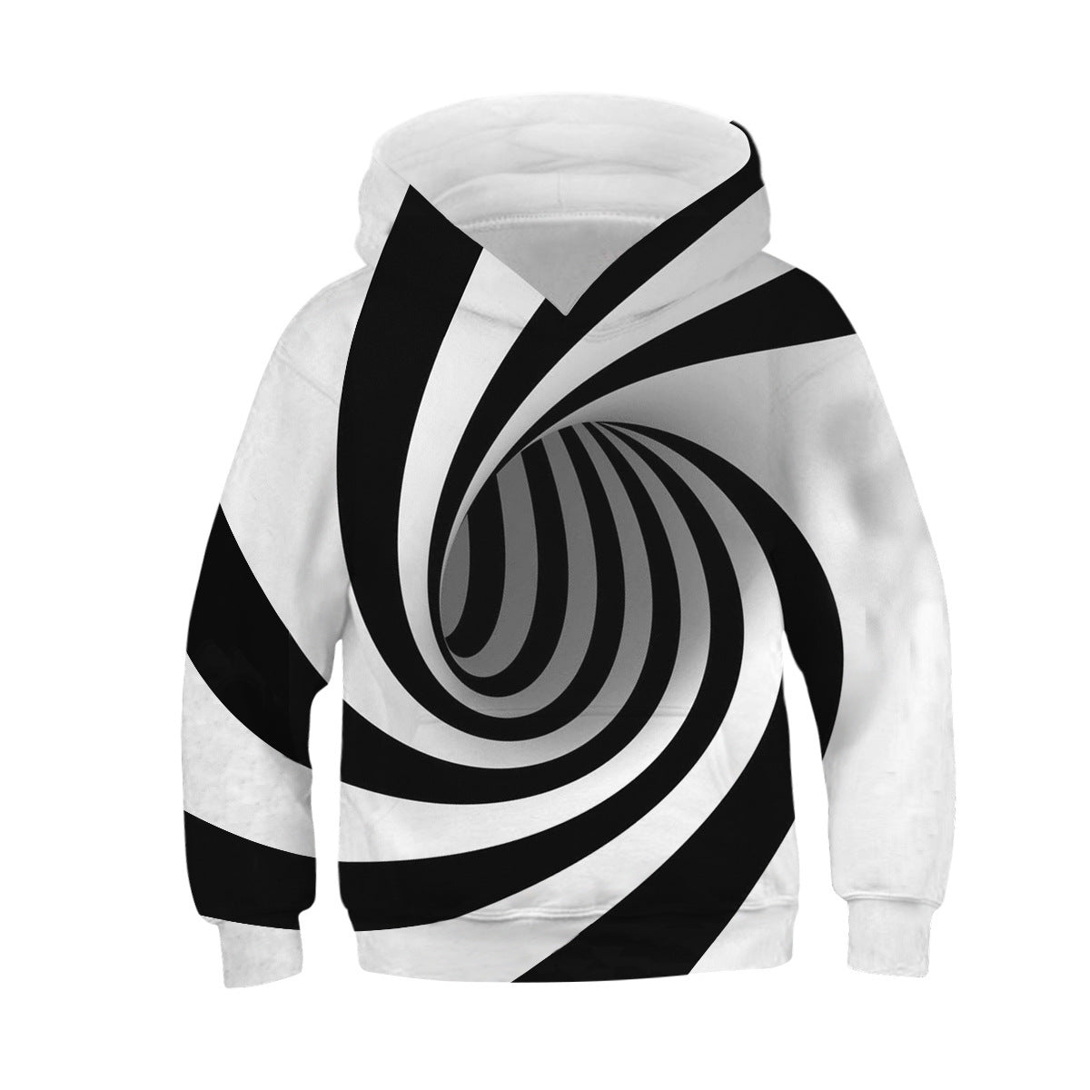 Cinematic Digital Print Hooded Performance Jumper