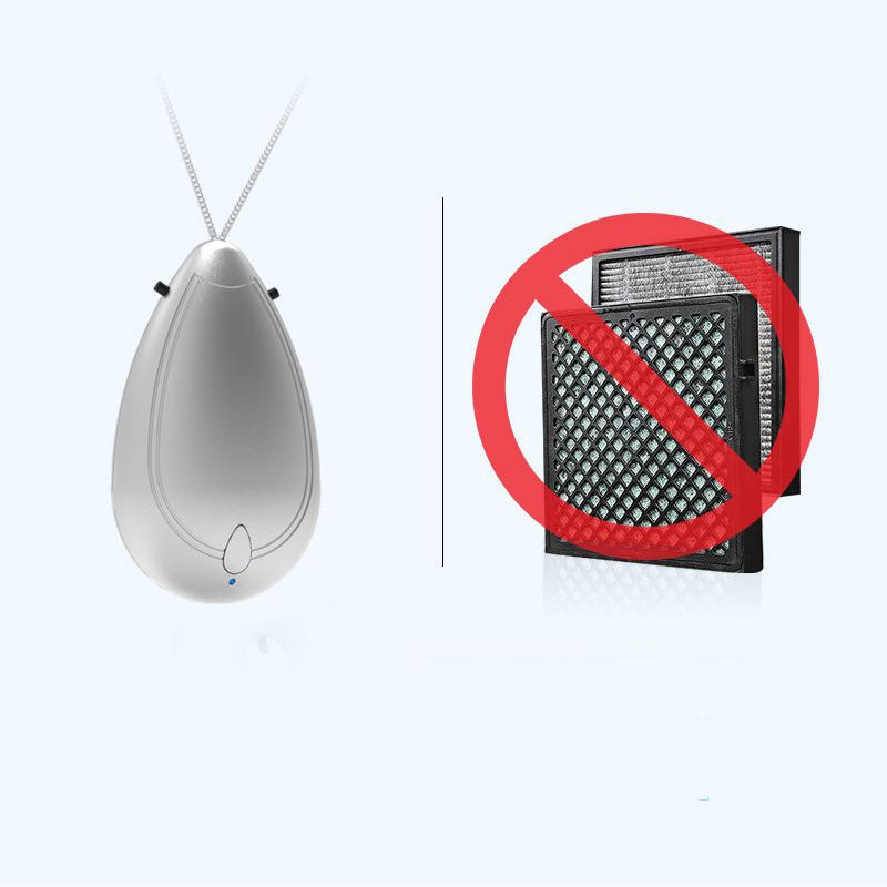 AeroNecklace Sleek: Minimalist Portable Personal Purifier