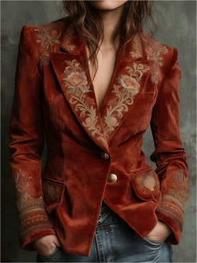 Casual Retro Stand Collar Coat