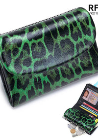 Green Leopard Print