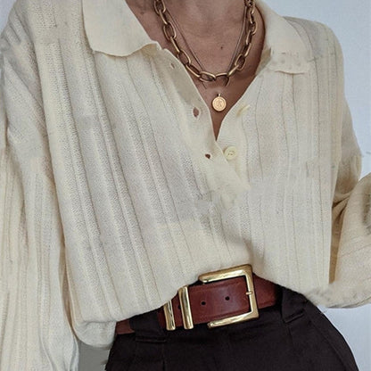 Trendy Loose Thin Top All Match