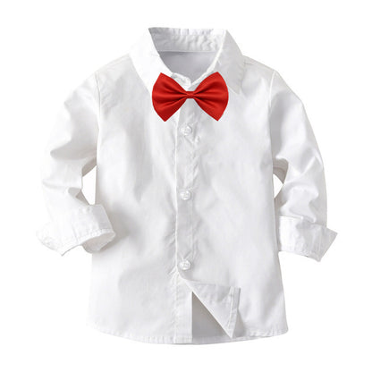 The Foundation Layer: Baby Boy Long-Sleeve Bottoming Shirt