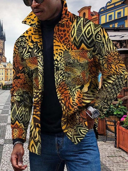 Gradual Change 3D Print Digital Button Cardigan