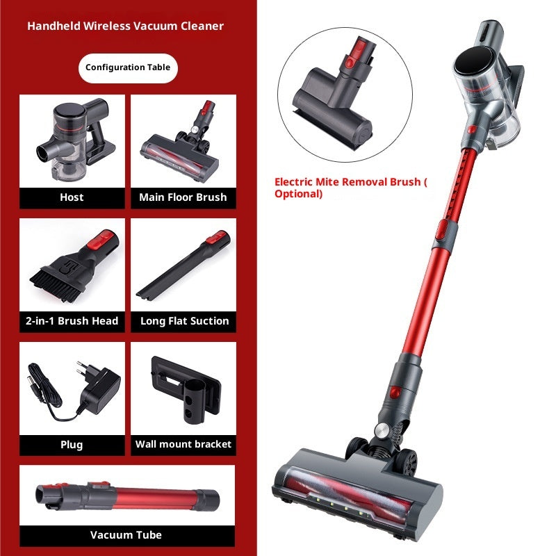 Wireless Vacuum Cleaner Household Small Portable Car Handheld Charging High-power Brushless Vacuum Cross-border Suction Machine