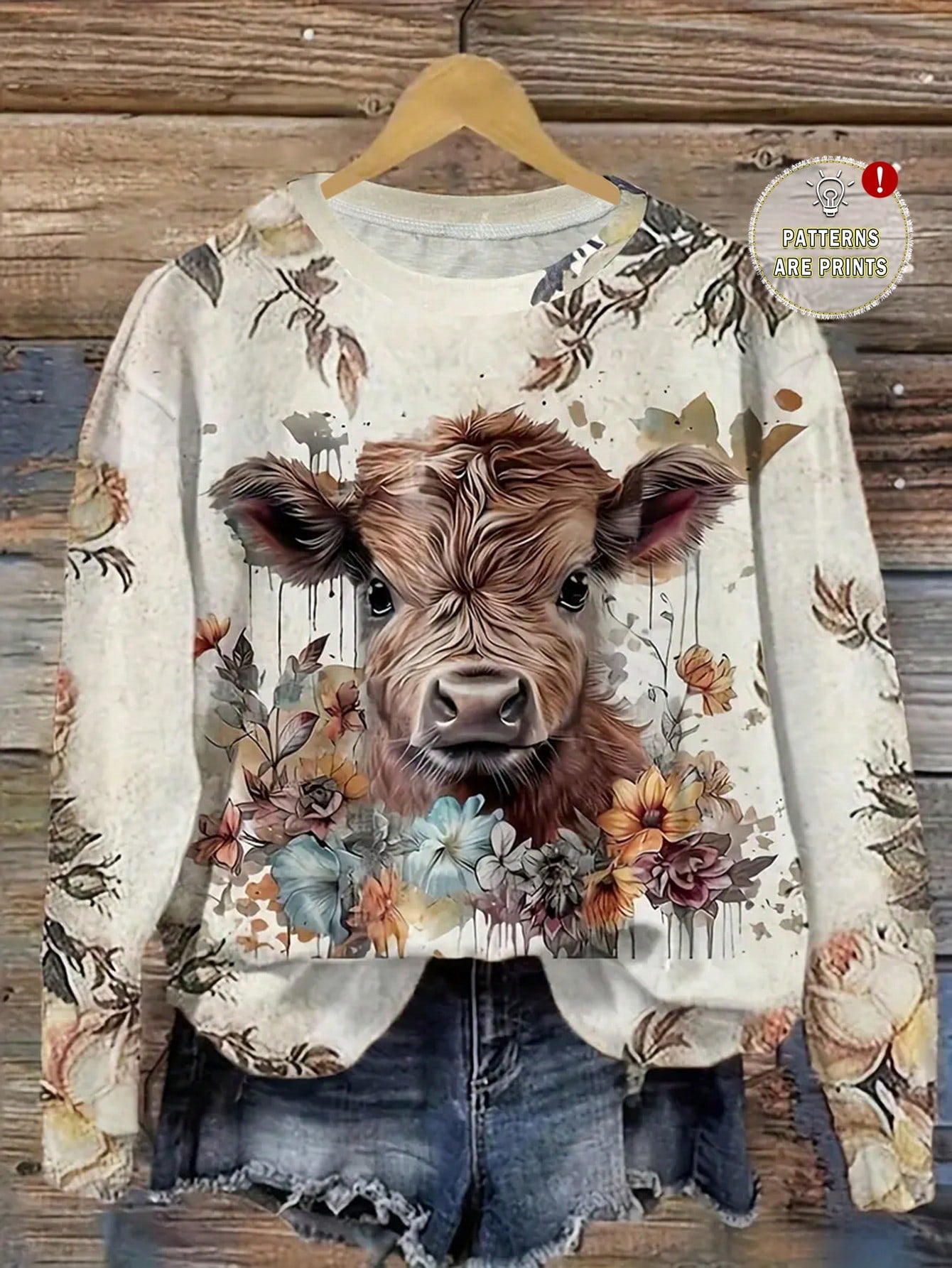 Fashion Casual Printed Long Sleeve Women