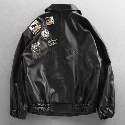 Spring Autumn Trendy Loose Motorcycle Clothing Effortless Cool
