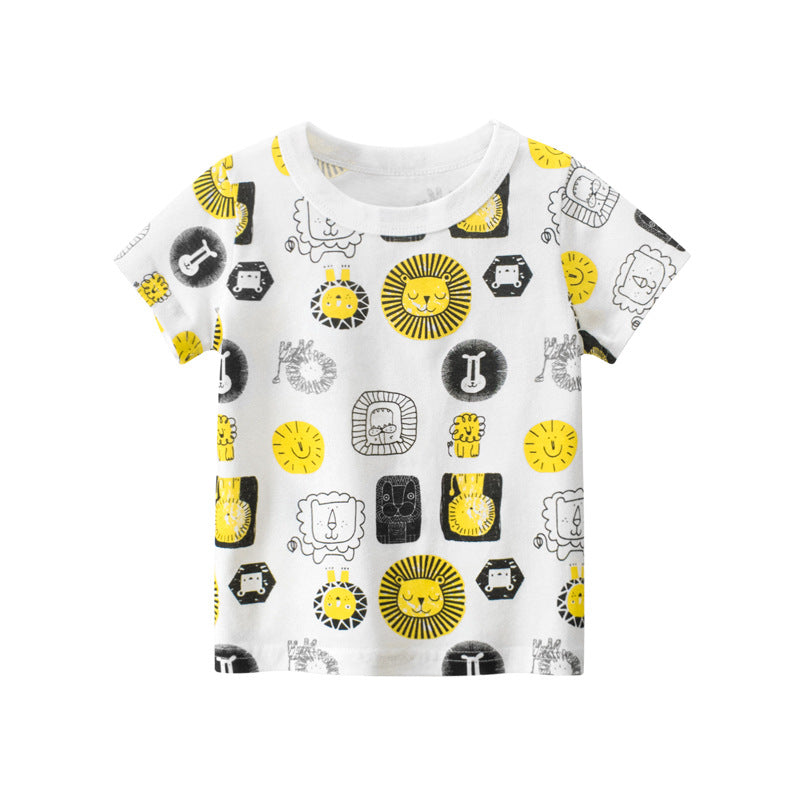 The Summer Legacy: New-Season Boys’ Short-Sleeve Performance T-Shirt