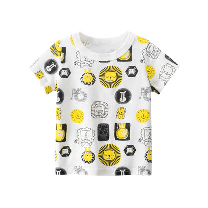 The Summer Legacy: New-Season Boys’ Short-Sleeve Performance T-Shirt