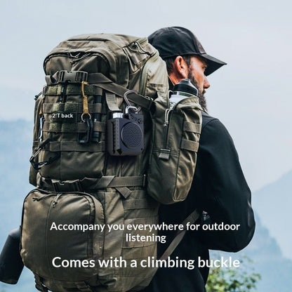 Outdoor Portable Subwoofer Multi-function Color Screen Weather Clock Gift Smart Speaker