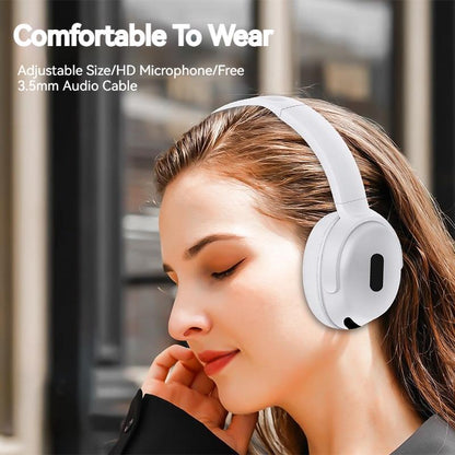 FoldBeat: Foldable Wireless Bluetooth HiFi Stereo Noise Cancelling Gaming Headset