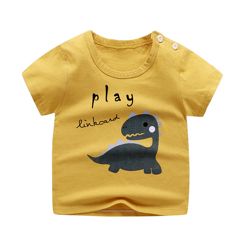 Contemporary Graphic Print Signature Tee