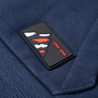 The Navy Melange: Signature Navy Blue Hoodie Series