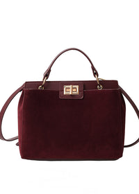 Deerskin Velvet Wine Red