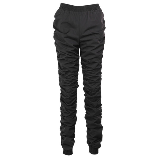 Personality pleated street casual pants women